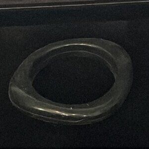 Funky Black Rubber Bracelet